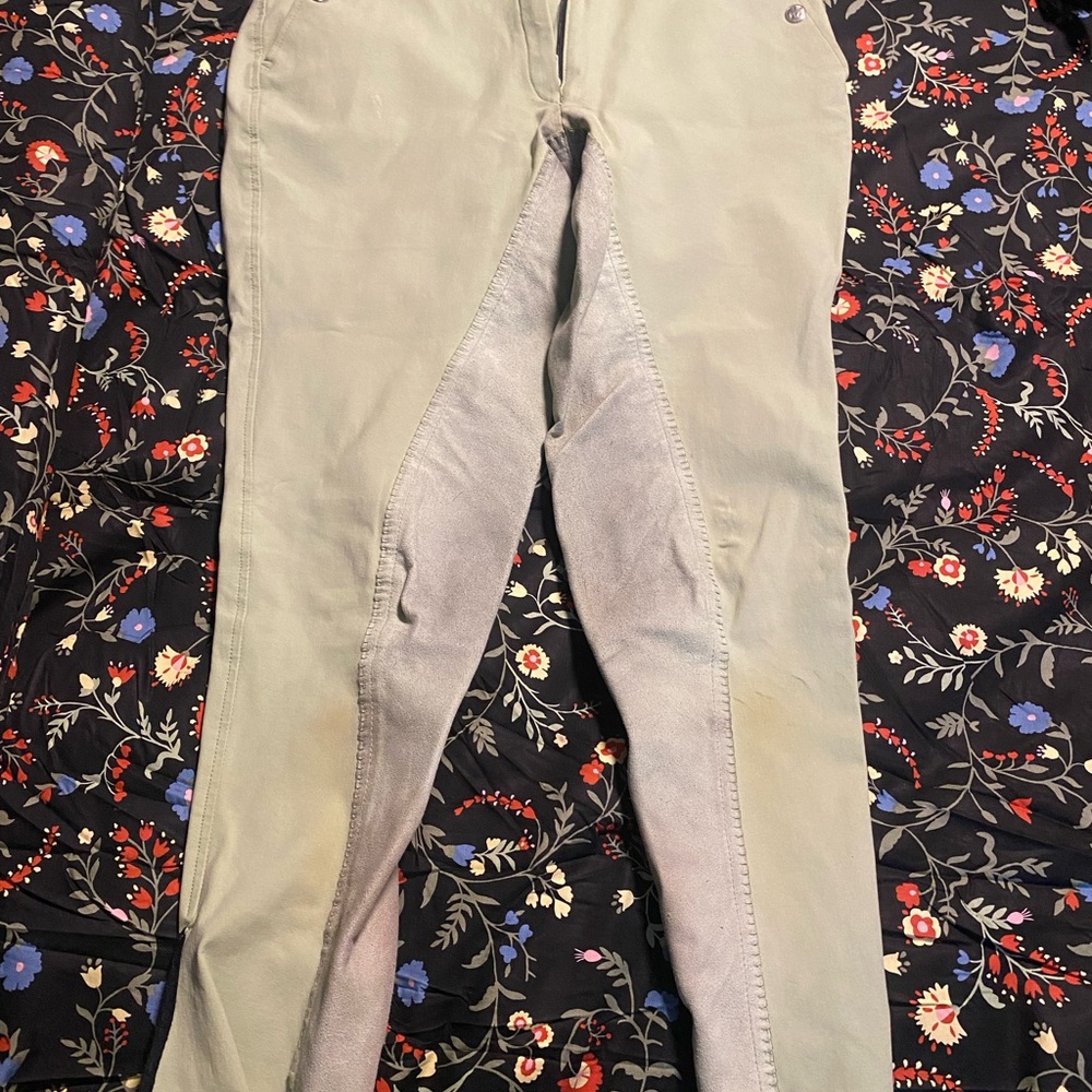 Pinkeur Pistachio Full Seat Breeches